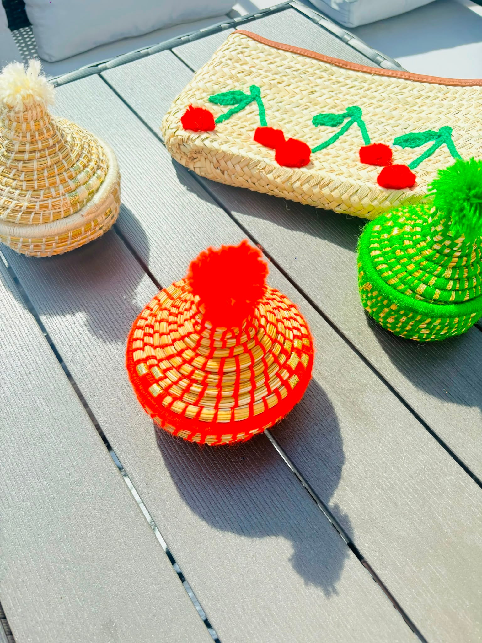Atlas Woven Lidded Basket