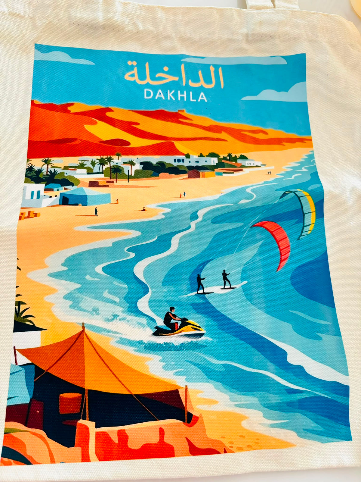 Morocco City Tote Bag
