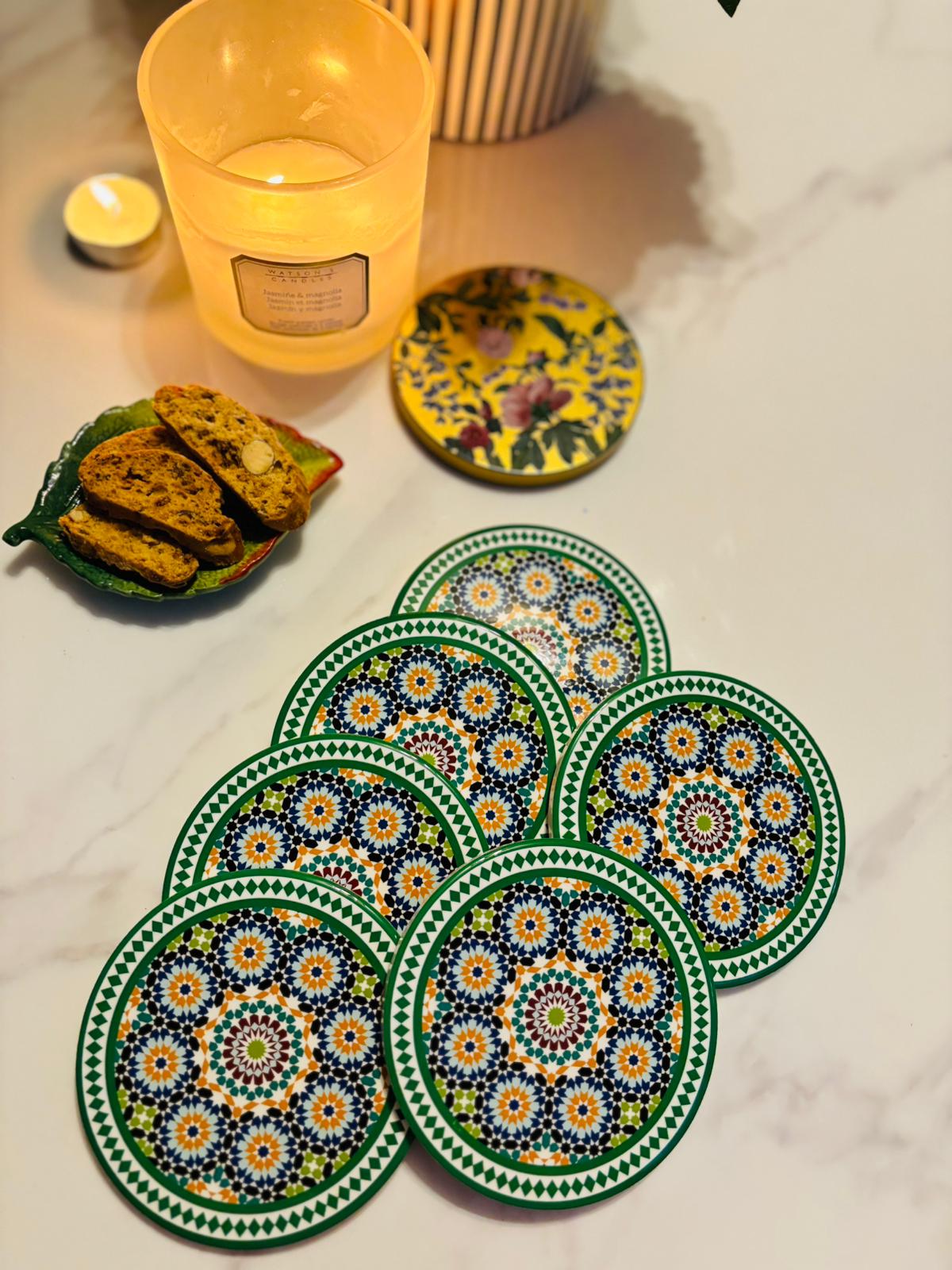 Marrakech Mosaic Coaster Set