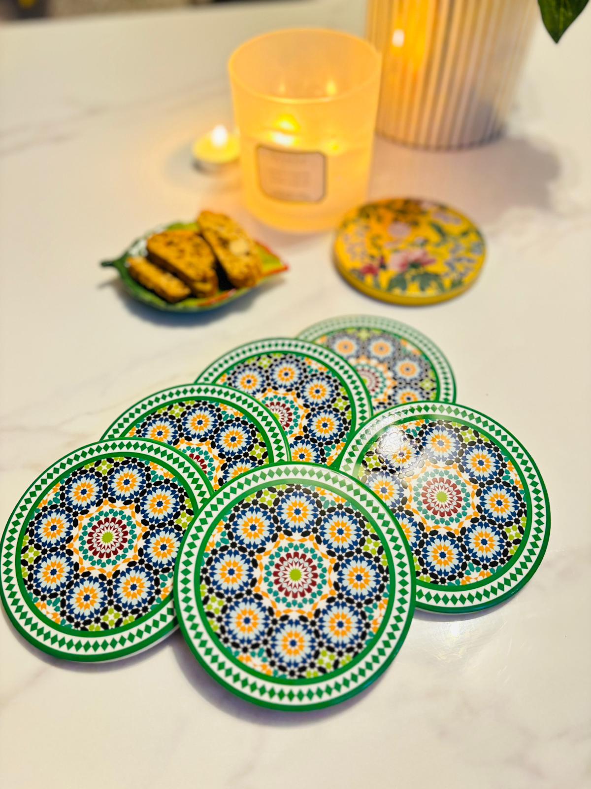 Marrakech Mosaic Coaster Set
