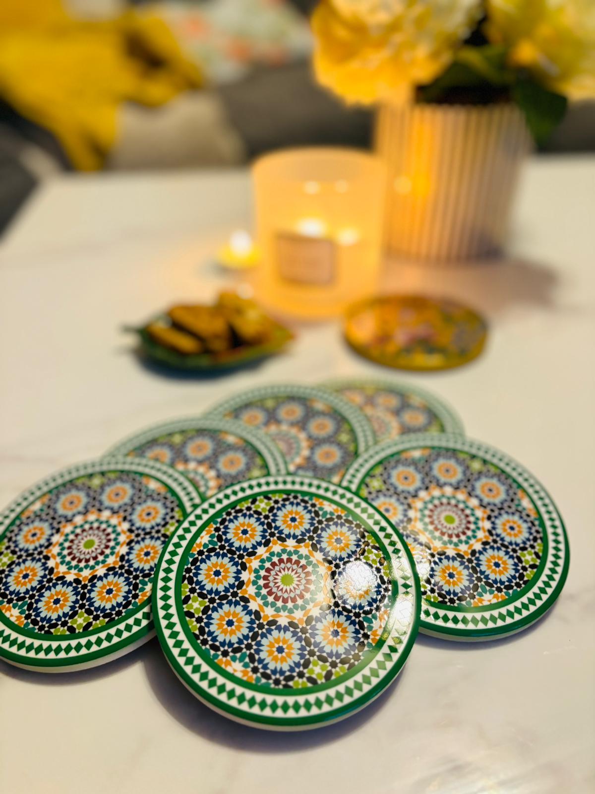 Marrakech Mosaic Coaster Set